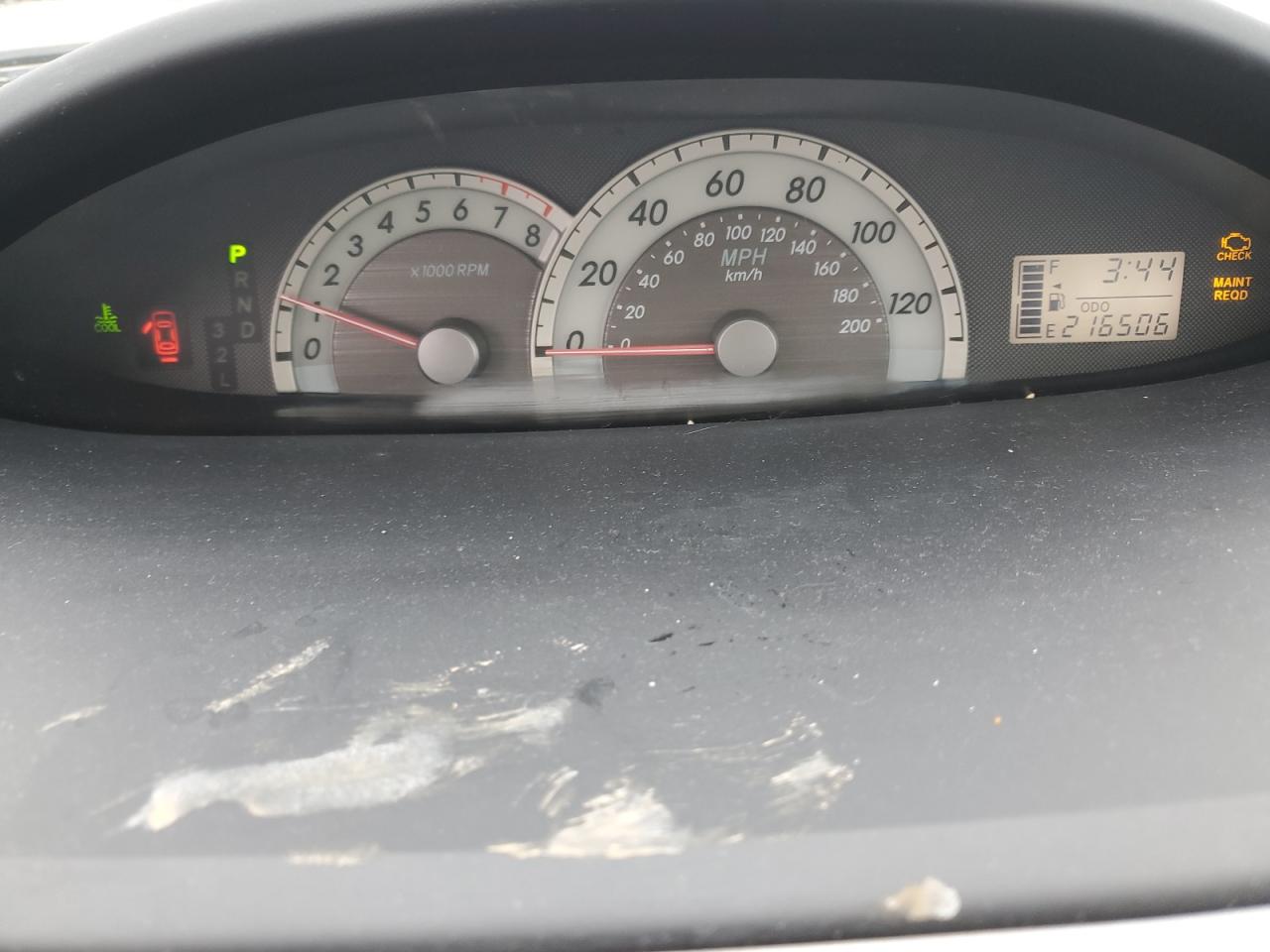 2008 Toyota Yaris VIN JTDBT903784033015 Copart auction photo, front end / minor dent/scratches damage thumbnail 9