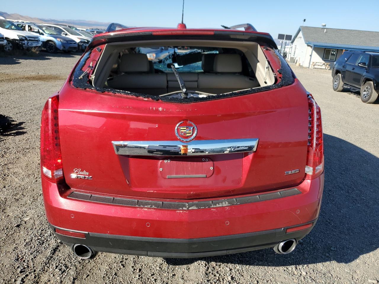2015 Cadillac SRX VIN 3GYFNBE3XFS516744 Copart auction photo, all over / mechanical damage thumbnail 6