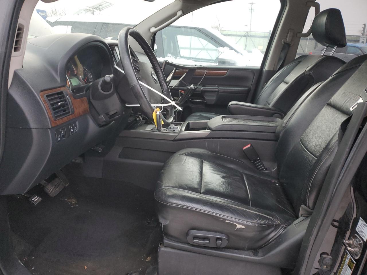 2010 Nissan Armada VIN 5N1AA0NC8AN603668 Copart auction photo, side damage thumbnail 7