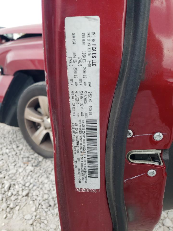 2016 Jeep Liberty (Patriot) VIN 1C4NJPFA4GD790949 Copart auction photo, front end damage thumbnail 15