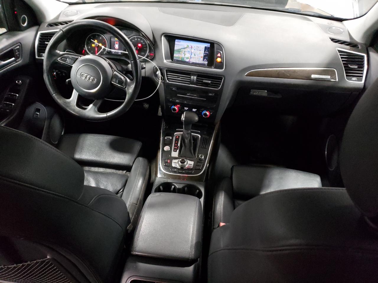 2014 Audi Q5 VIN WA1LFAFP6EA073469 Copart auction photo, rear end / front end damage thumbnail 8