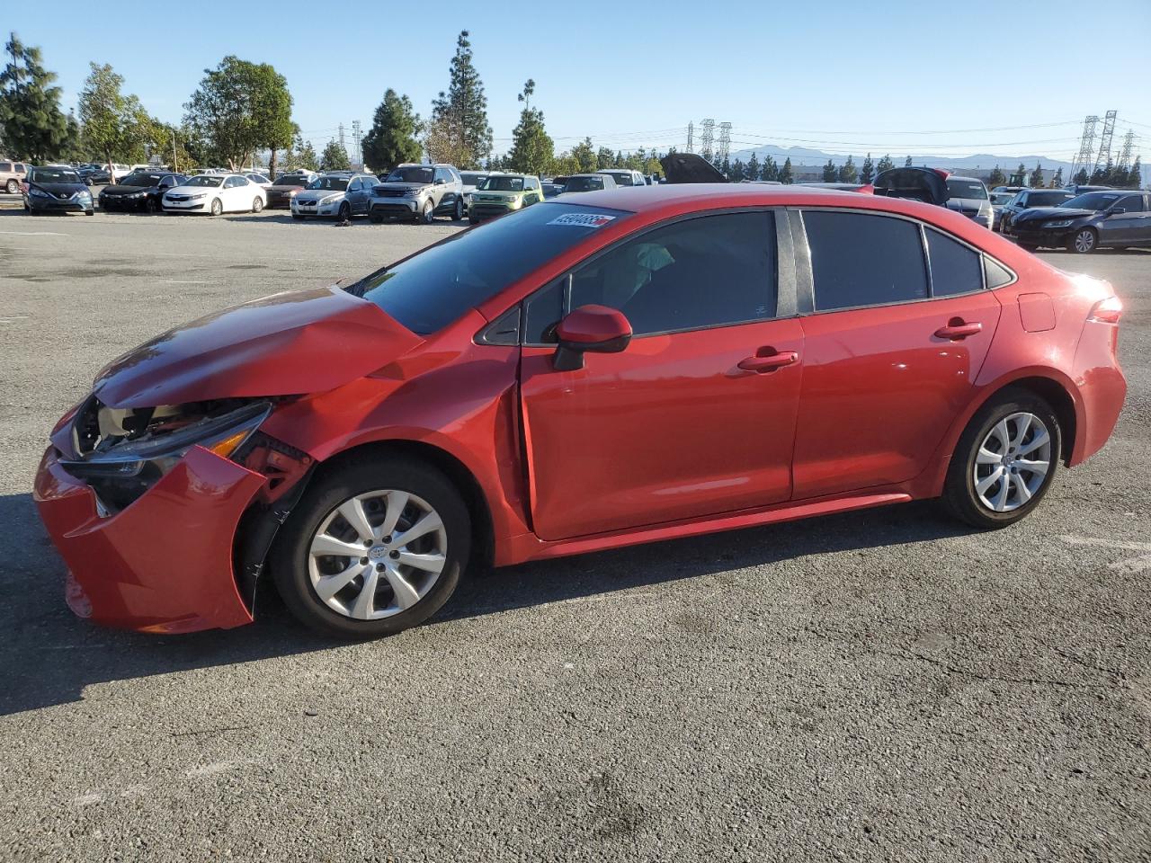 2021 Toyota Corolla VIN 5YFEPMAE1MP240799