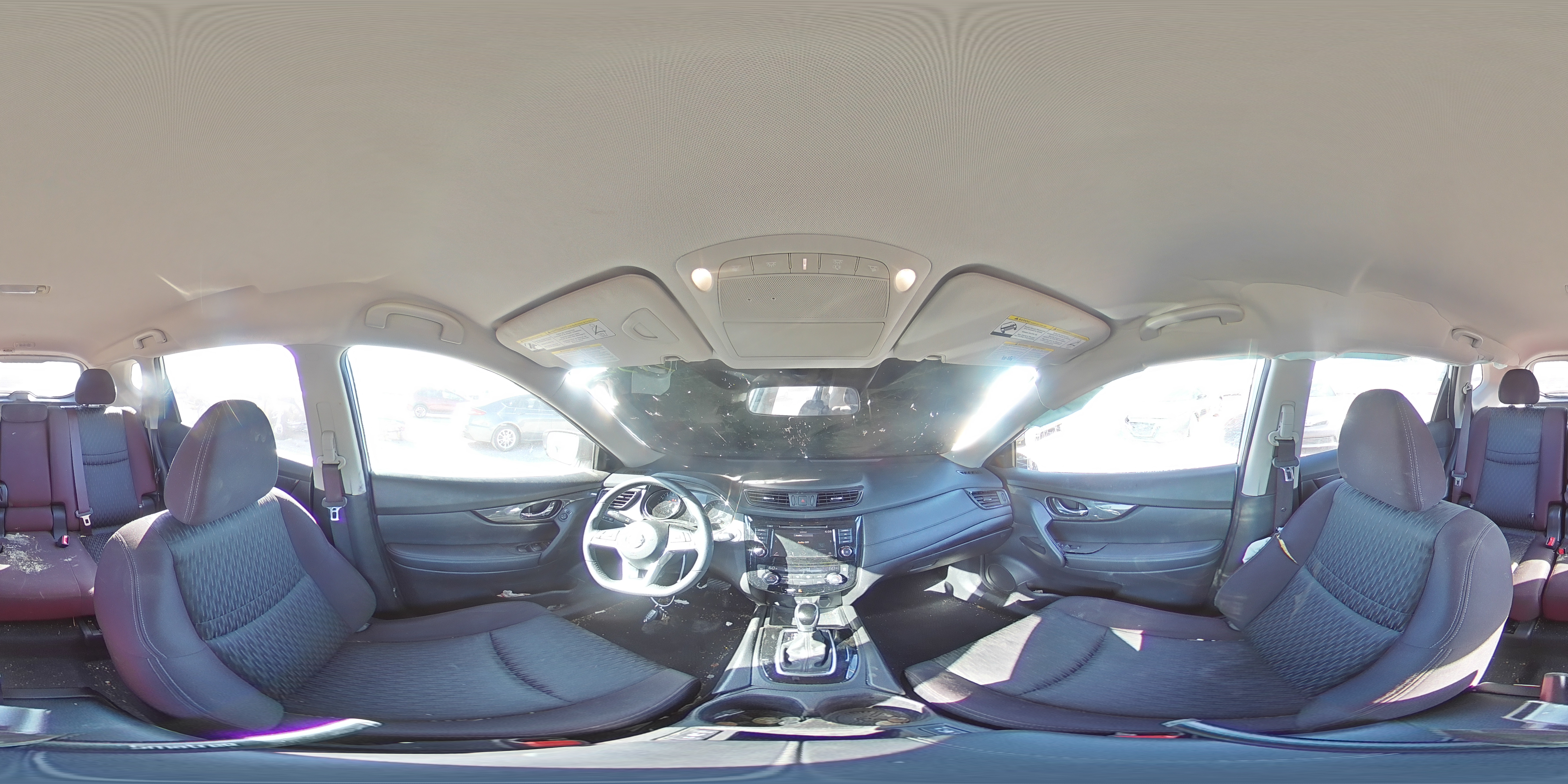 2020 Nissan Rogue VIN JN8AT2MT7LW037399 Copart auction photo, side / mechanical damage thumbnail 14