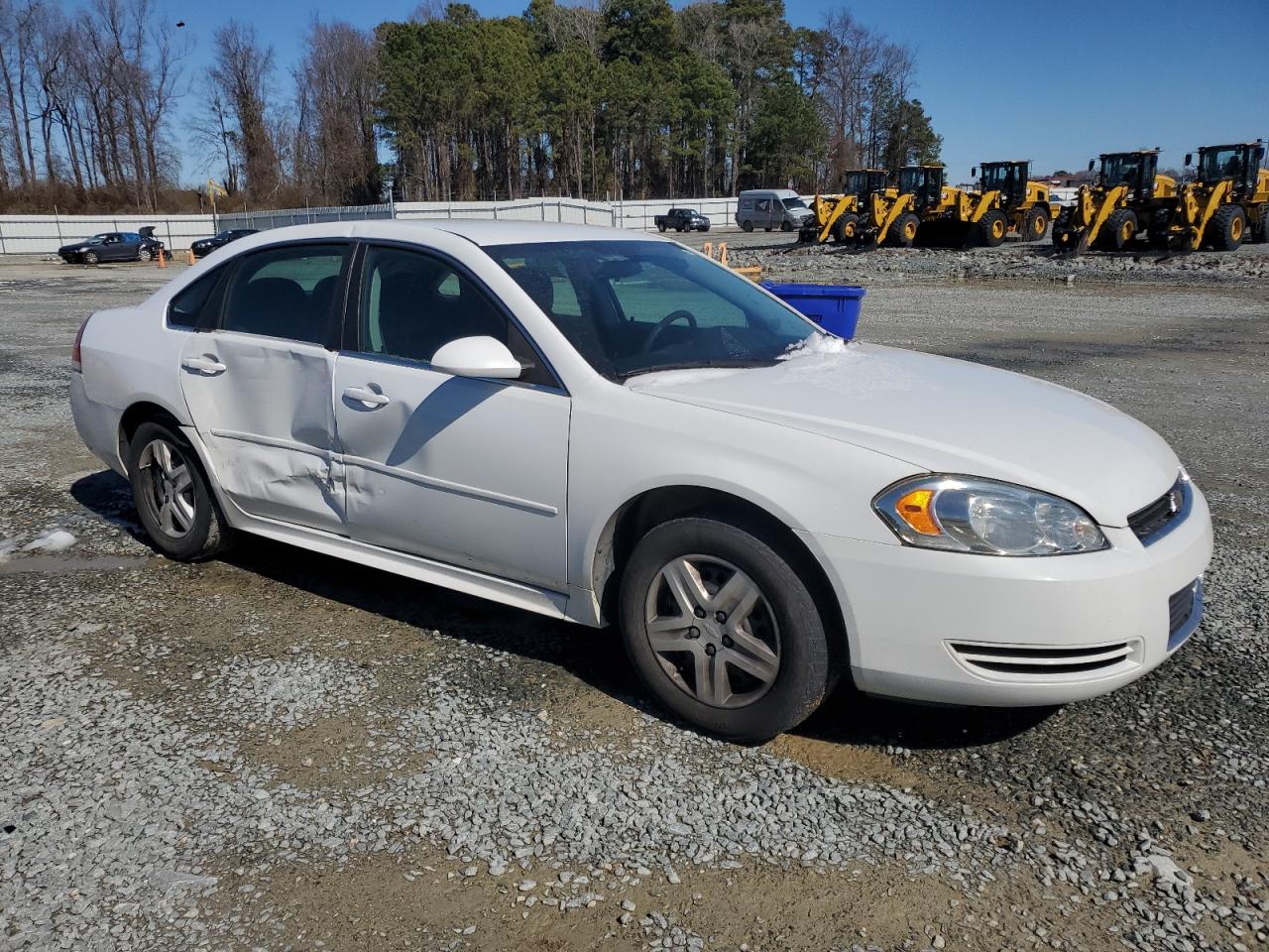 2011 Chevrolet Impala VIN 2G1WF5EK1B1272816 Copart auction photo, side damage thumbnail 4