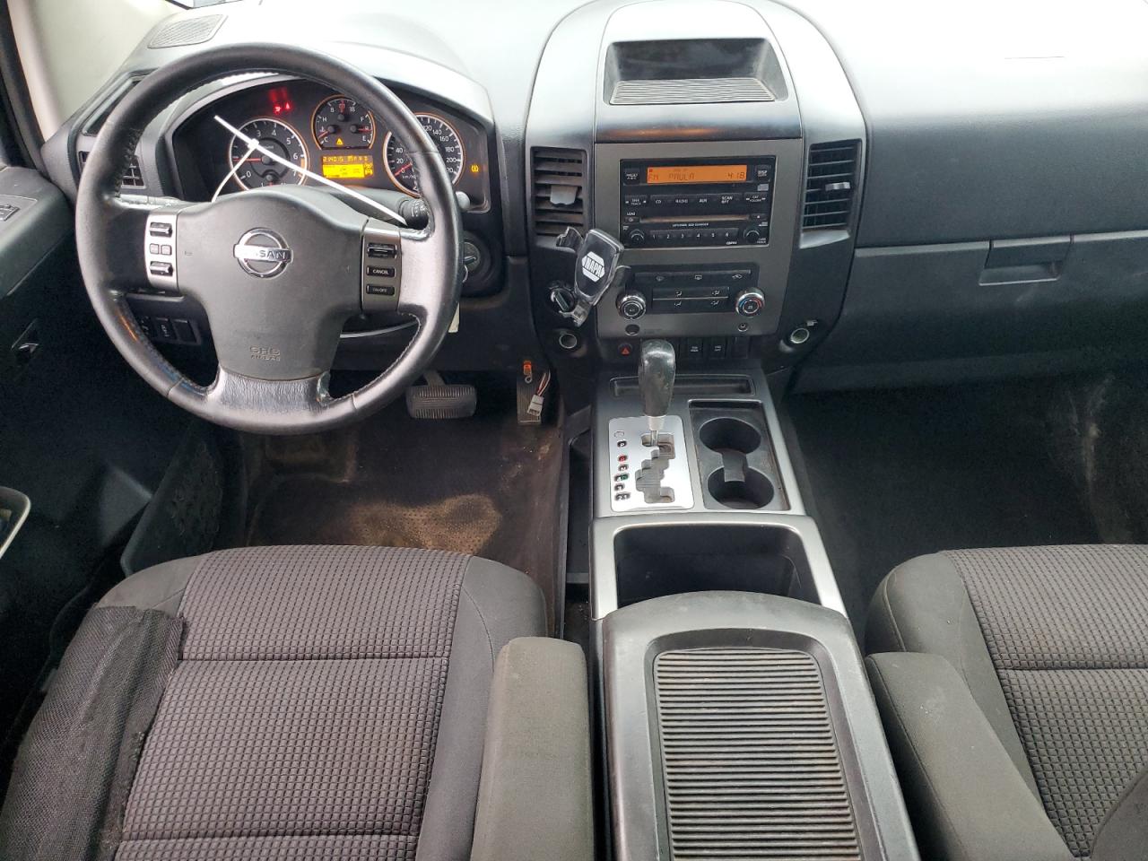 2011 Nissan Titan VIN 1N6AA0CC2BN324013 Copart auction photo, undercarriage damage thumbnail 8