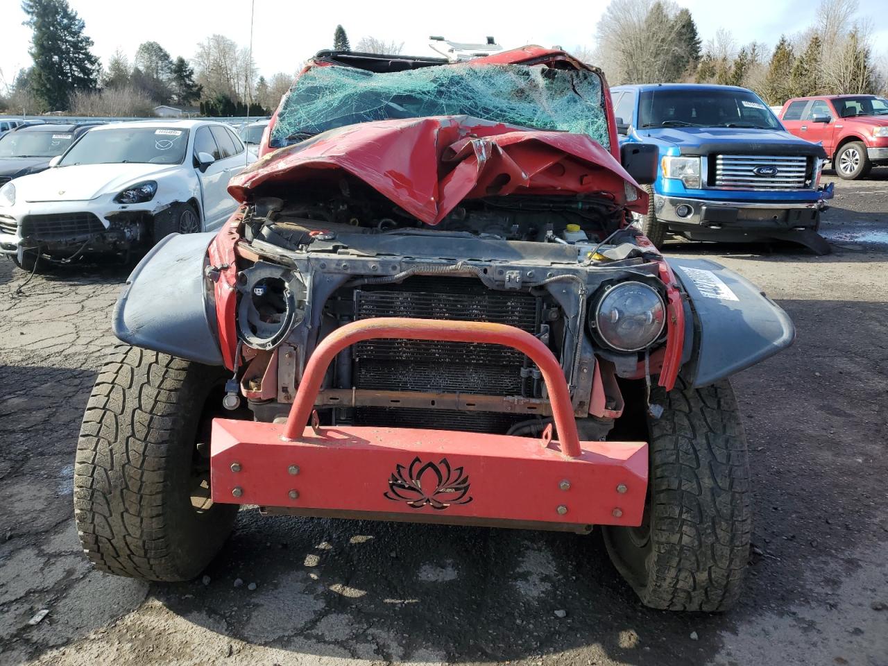 2012 Jeep Wrangler VIN 1C4BJWDG5CL102946 Copart auction photo, biohazard/chemical / all over damage thumbnail 5