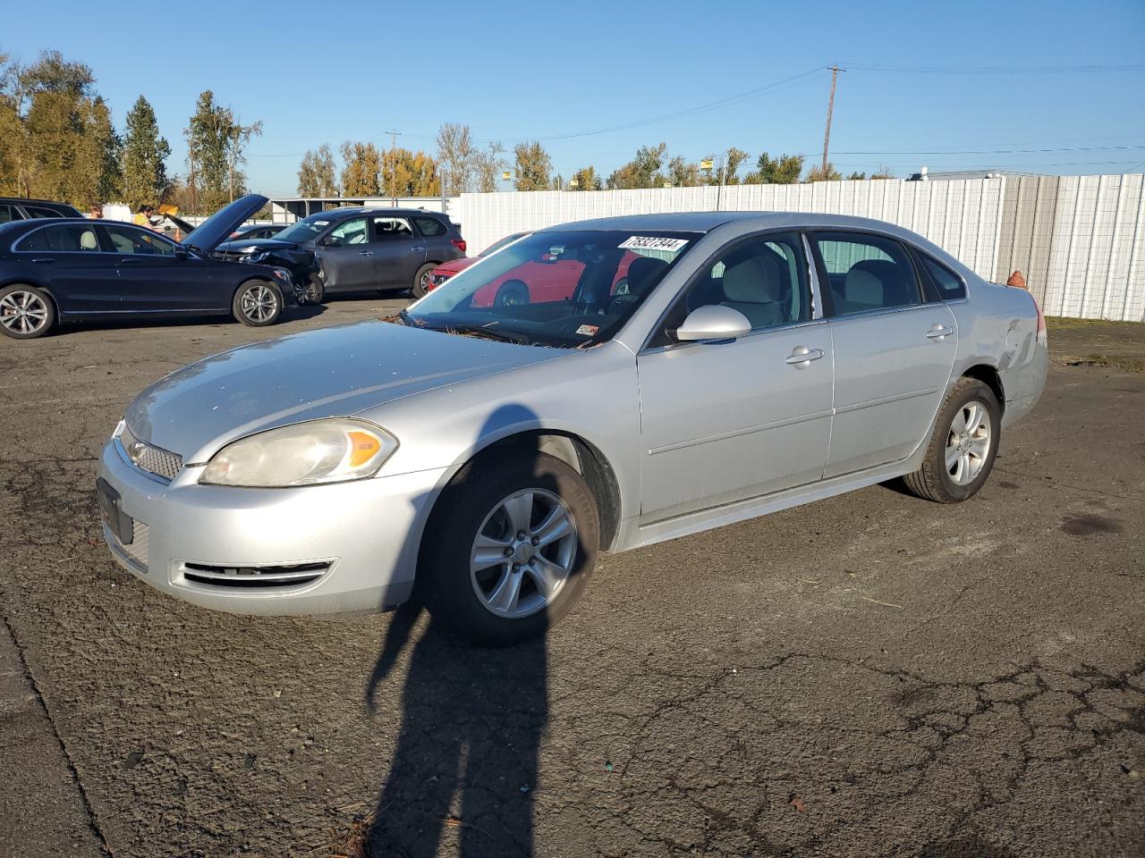 2012 Chevrolet Impala VIN 2G1WF5E35C1213729