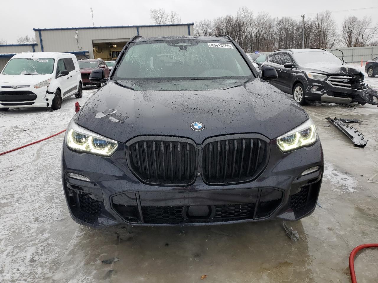 2020 BMW X5 VIN 5UXCR6C09L9B75642 Copart auction photo, side damage thumbnail 5
