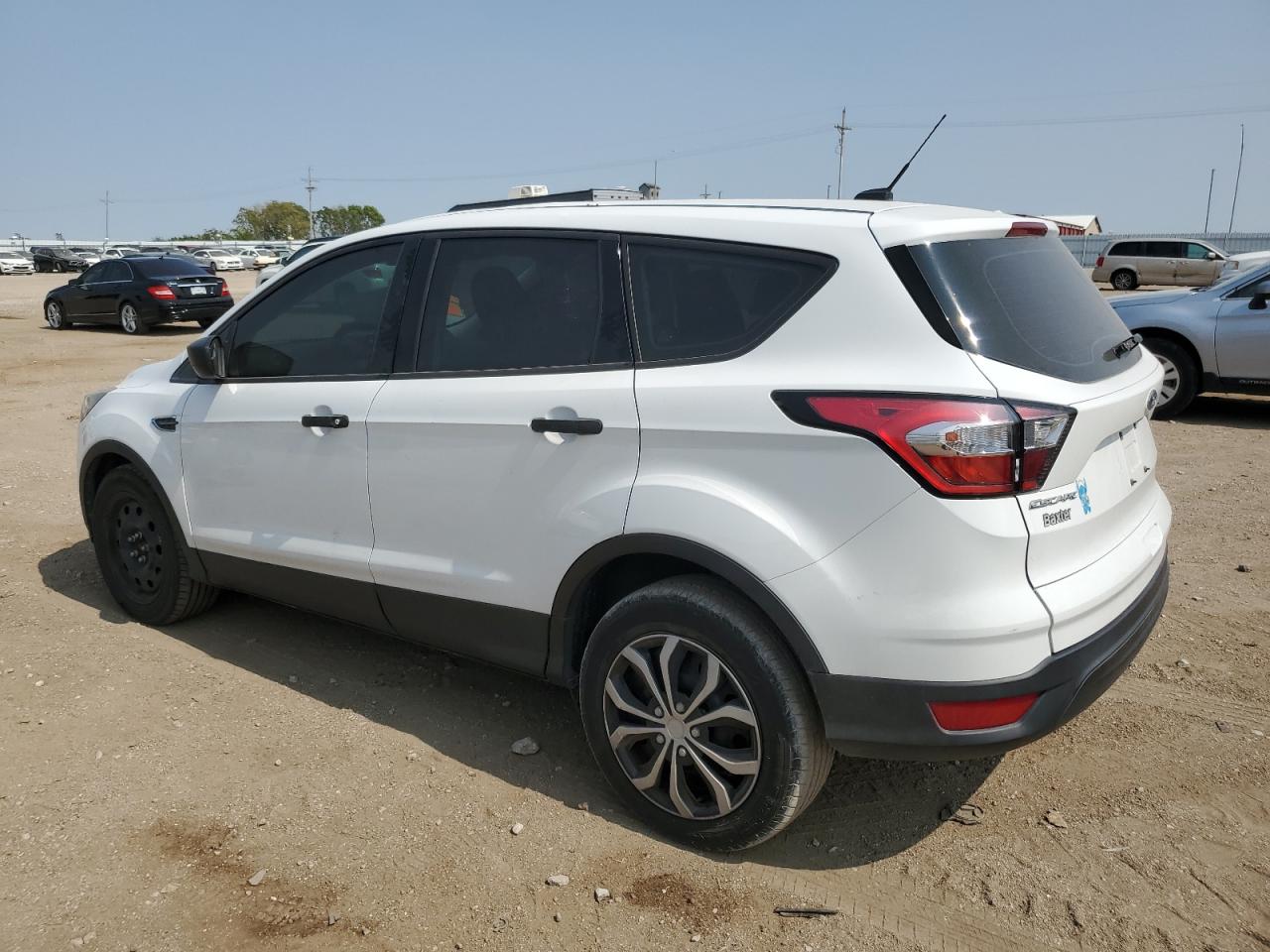 2018 Ford Escape VIN 1FMCU0F7XJUC06969 Copart auction photo, top/roof damage thumbnail 2
