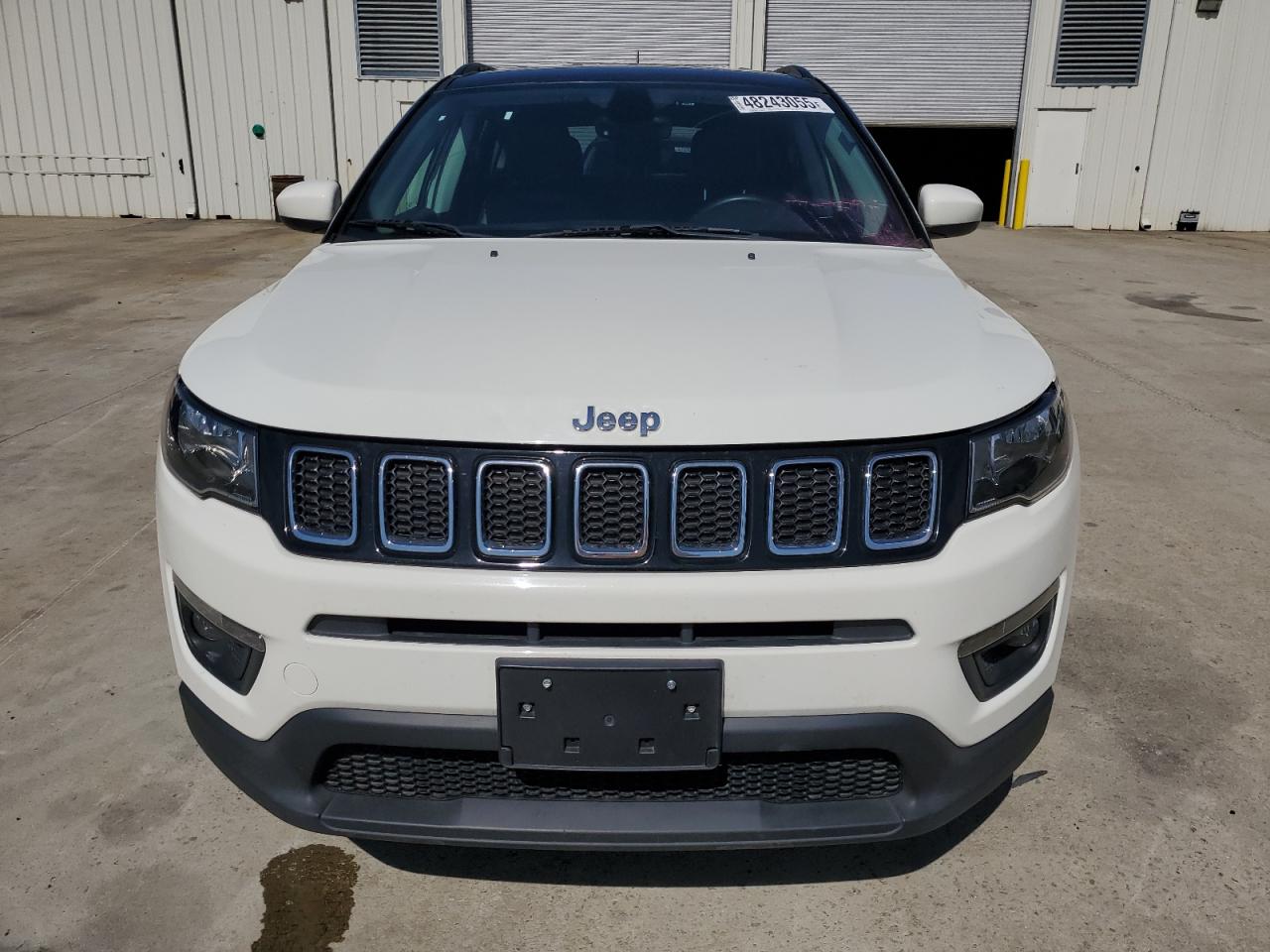 2018 Jeep Compass VIN 3C4NJCBB0JT124986 Copart auction photo, rear end damage thumbnail 5