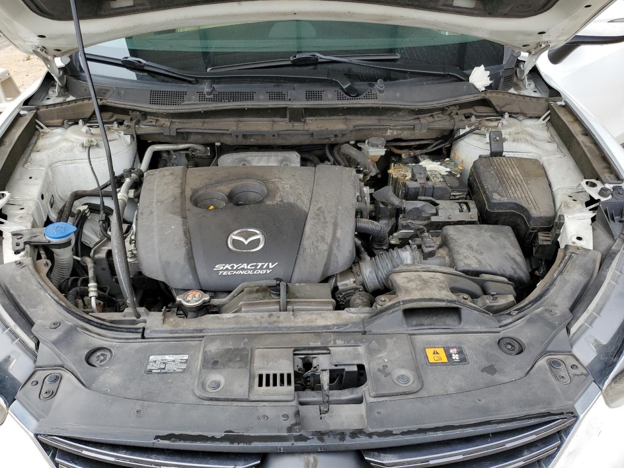 2016 Mazda CX-5 VIN JM3KE2CY6G0729998 Copart auction photo, mechanical damage thumbnail 12