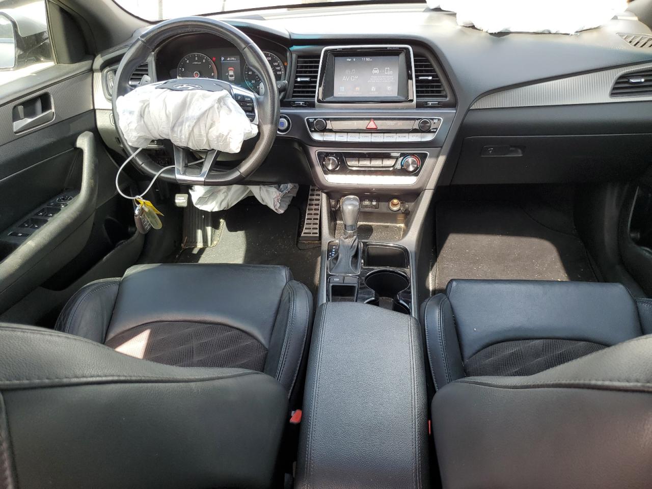 2018 Hyundai Sonata VIN 5NPE34AF4JH660456 Copart auction photo, front end damage thumbnail 8