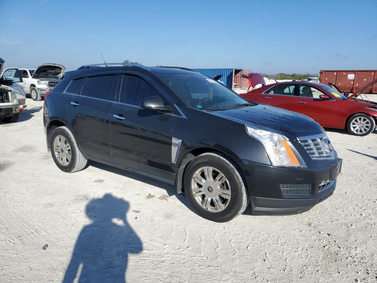 2013 Cadillac SRX VIN 3GYFNGE36DS633571 Copart auction photo, rear end damage thumbnail 4
