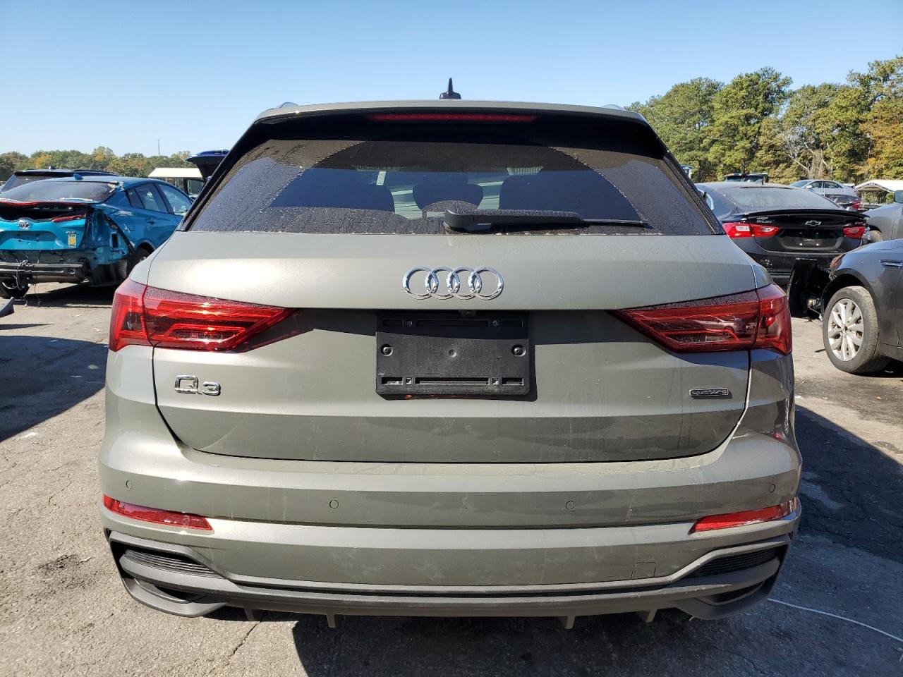 2024 Audi Q3 VIN WA1EECF33R1033120 Copart auction photo, front end damage thumbnail 6