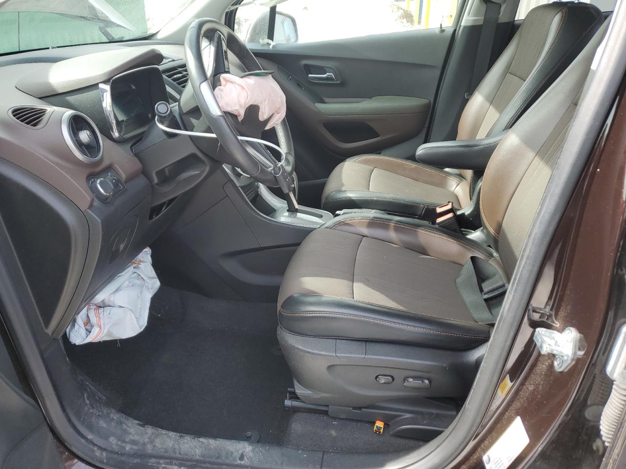 2016 Chevrolet Trax VIN KL7CJPSB5GB609601 Copart auction photo, front end / minor dent/scratches damage thumbnail 7