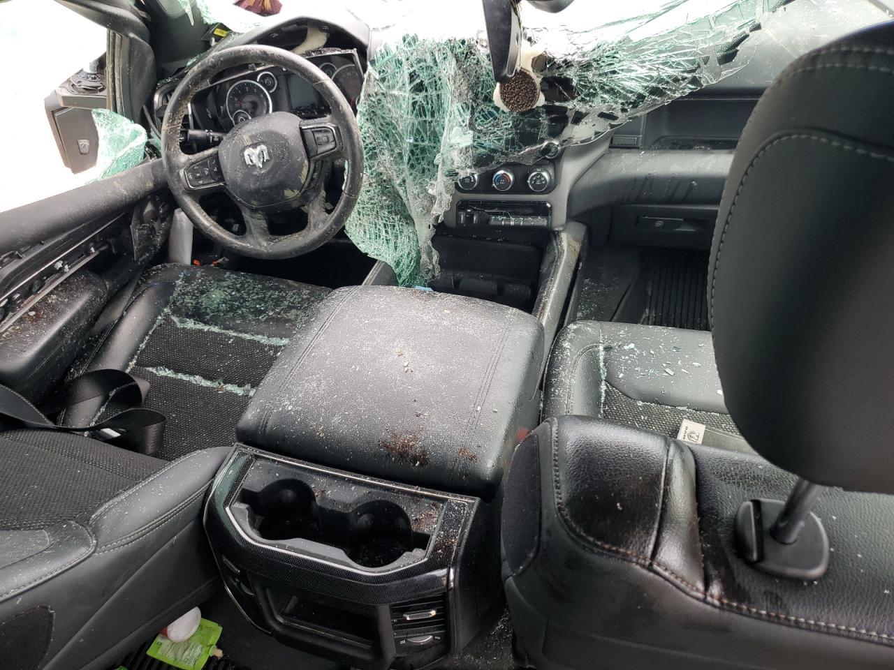 2021 RAM 1500 VIN 1C6SRFFT9MN557167 Copart auction photo, all over damage thumbnail 8