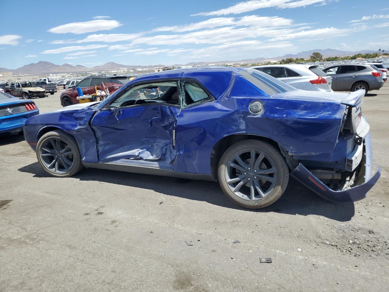 2019 Dodge Challenger VIN 2C3CDZAG0KH694158 Copart auction photo, all over damage thumbnail 2