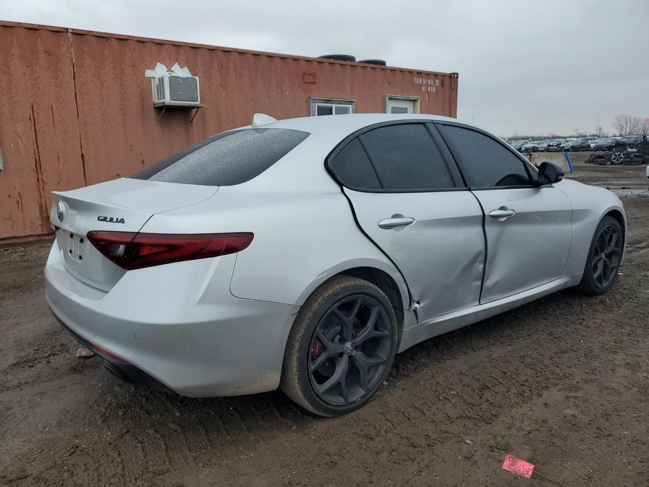 2020 Alfa Romeo Giulia VIN ZARFANANXL7629569 Copart auction photo, side / minor dent/scratches damage thumbnail 3