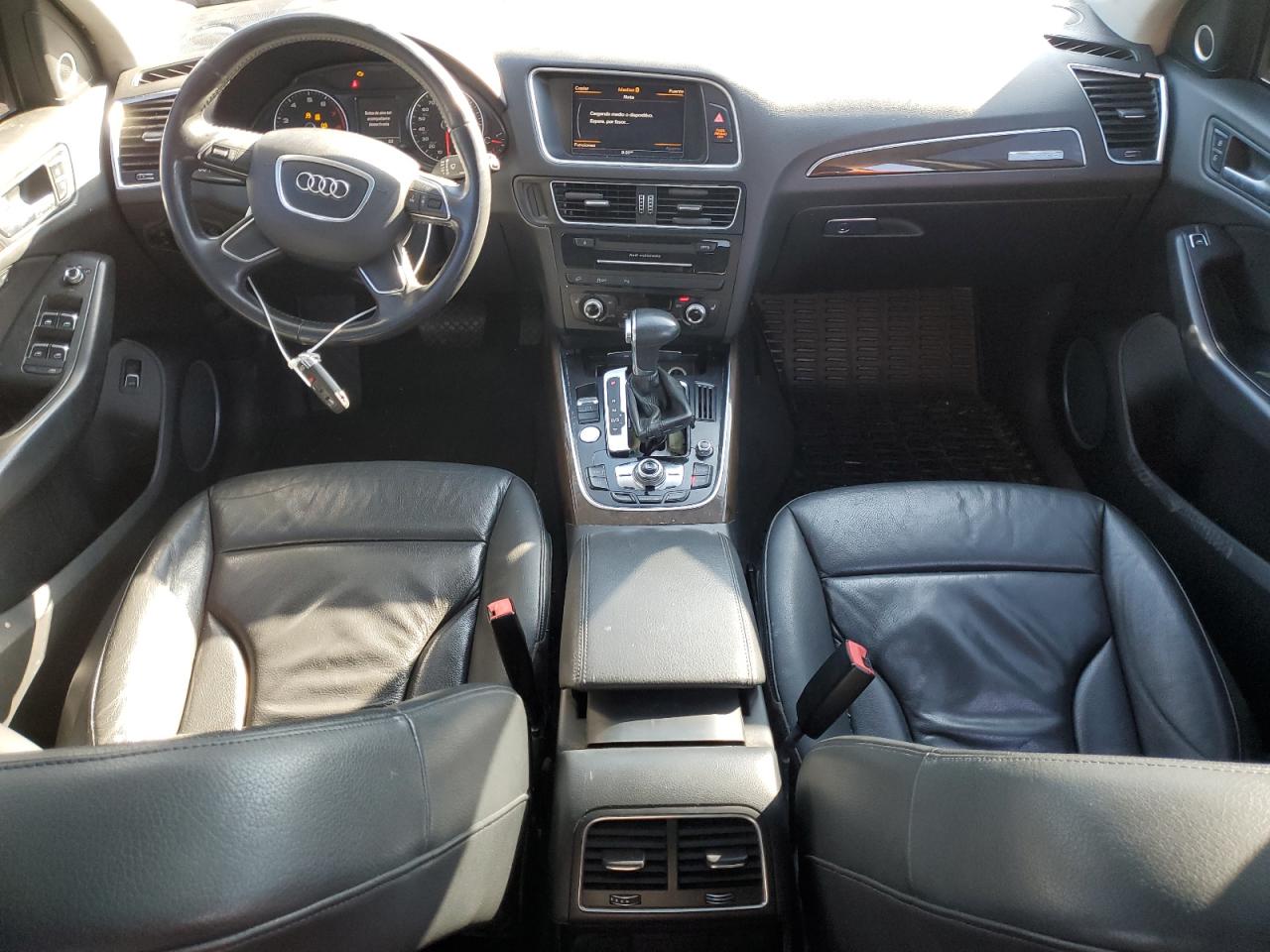2014 Audi Q5 VIN WA1LFAFP0EA049992 Copart auction photo, front end / rear end damage thumbnail 8