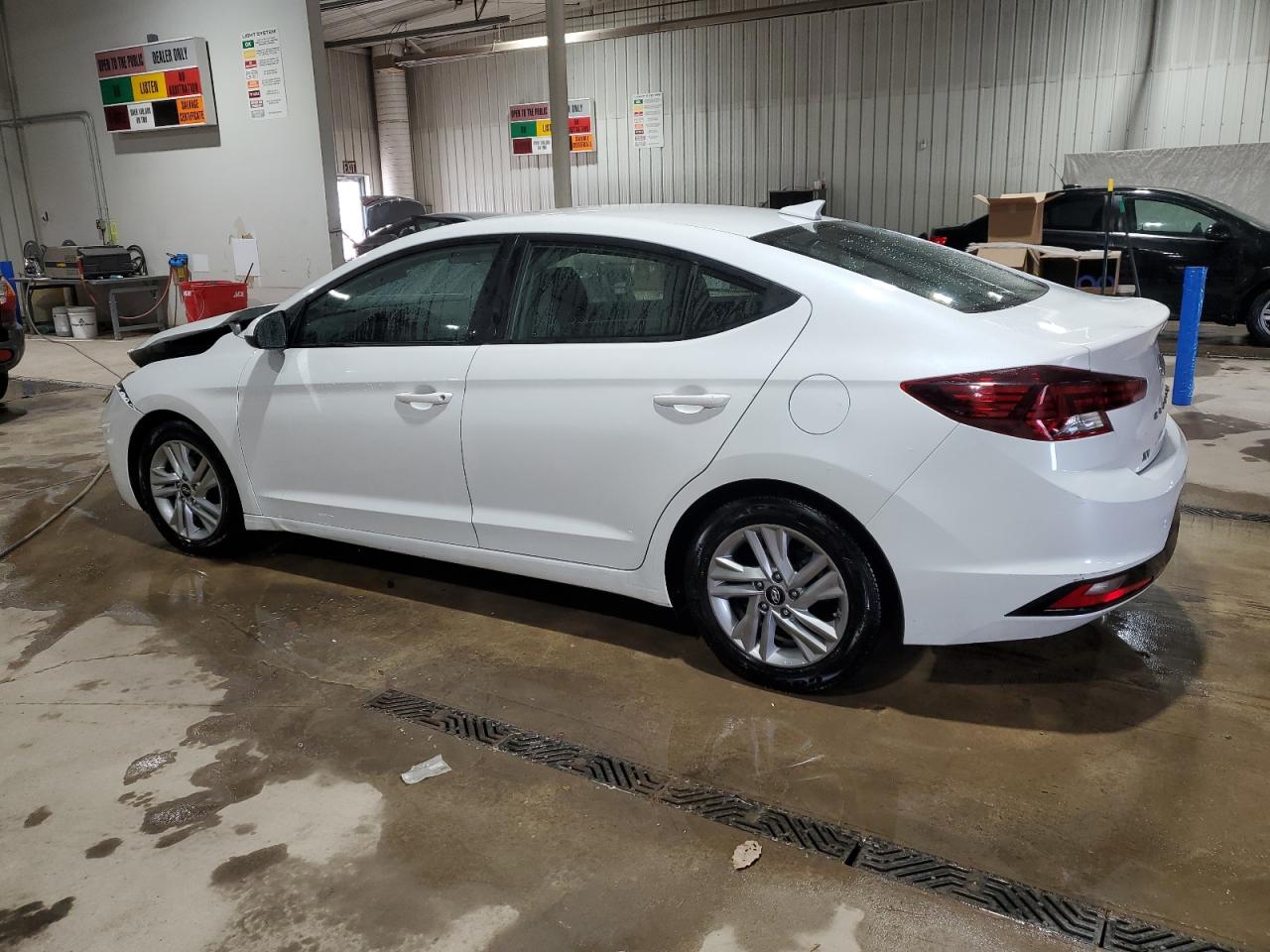 2020 Hyundai Elantra VIN 5NPD84LF9LH629359 Copart auction photo, front end / mechanical damage thumbnail 2