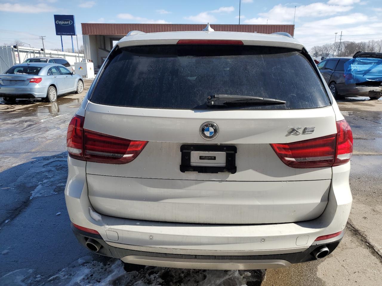 2015 BMW X5 VIN 5UXKR2C57F0H41211 Copart auction photo, front end / undercarriage damage thumbnail 6