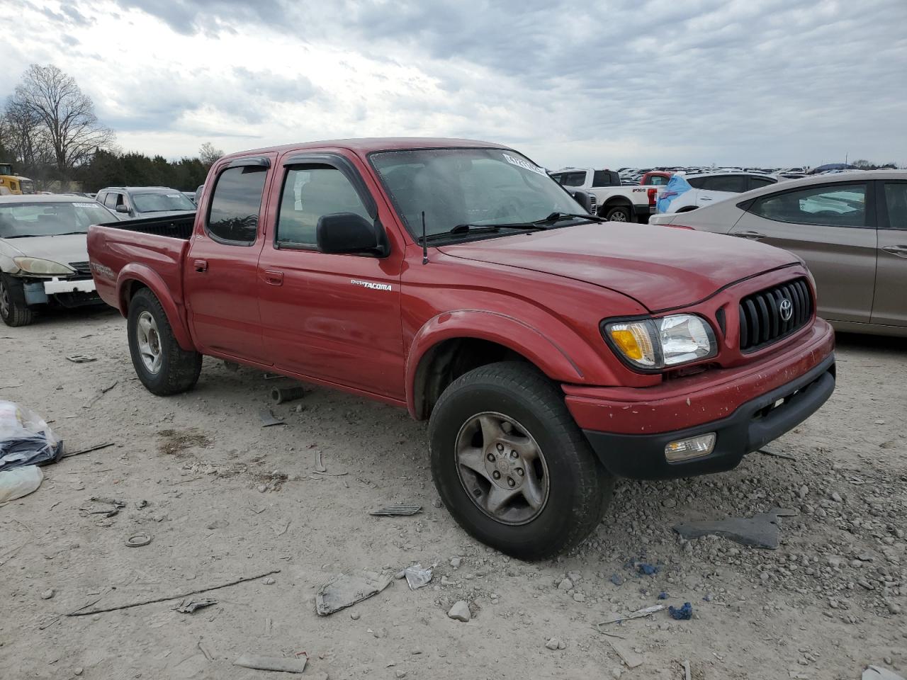 2004 Toyota Tacoma VIN 5TEHN72NX4Z363367 Copart auction photo, undercarriage / rear end damage thumbnail 4