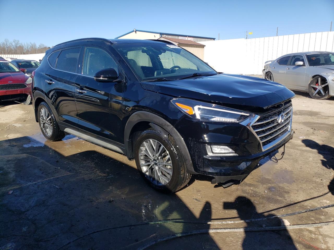 2019 Hyundai Tucson VIN KM8J3CAL0KU932132 Copart auction photo, front end / rear end damage thumbnail 4