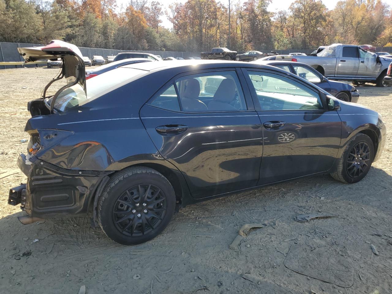 2016 Toyota Corolla VIN 5YFBURHE2GP491317 Copart auction photo, rear end damage thumbnail 3