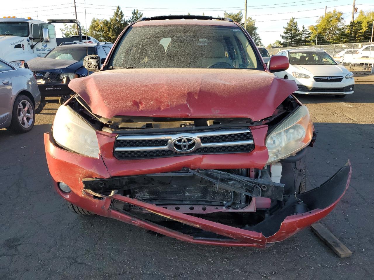 2007 Toyota RAV 4 VIN JTMBD31VX75101701 Copart auction photo, front end damage thumbnail 5