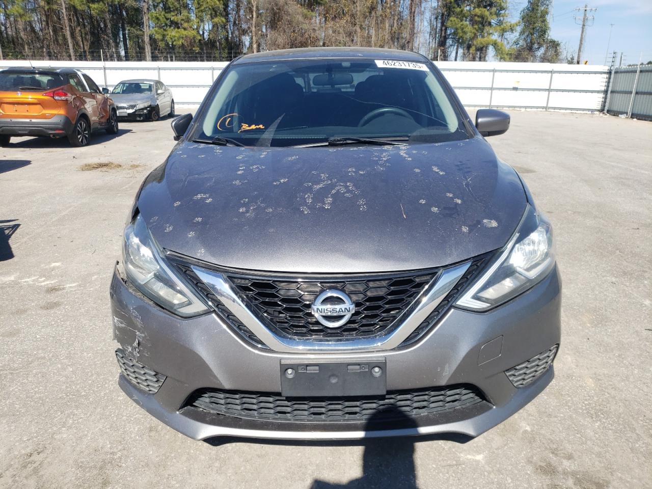 2017 Nissan Sentra VIN 3N1AB7AP7HY384625 Copart auction photo, front end / undercarriage damage thumbnail 5