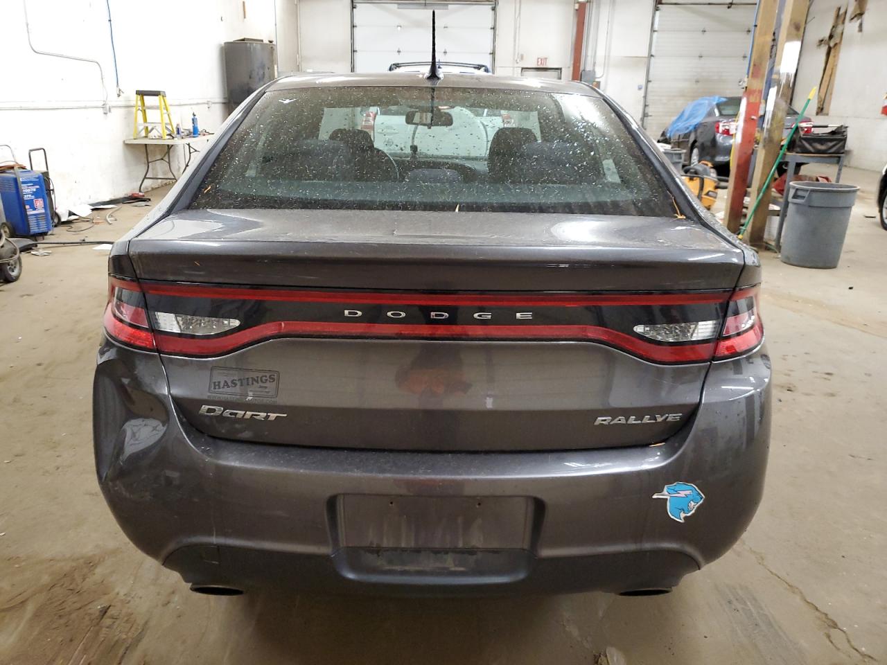 2015 Dodge Dart VIN 1C3CDFBB8FD298516 Copart auction photo, front end / rear end damage thumbnail 6