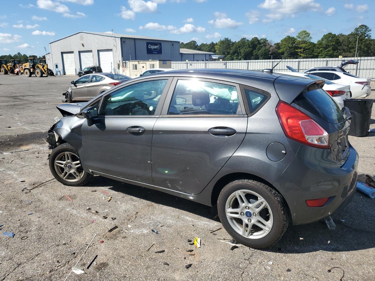 2019 Ford Fiesta VIN 3FADP4EJ4KM131041 Copart auction photo, front end damage thumbnail 2