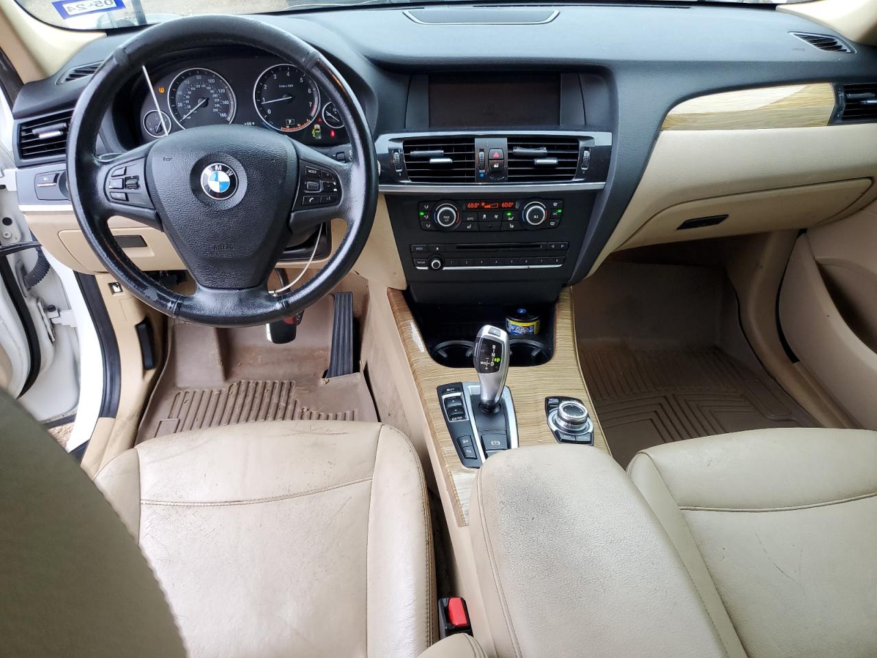 2014 BMW X3 VIN 5UXWX9C53E0D16907 Copart auction photo, mechanical damage thumbnail 8