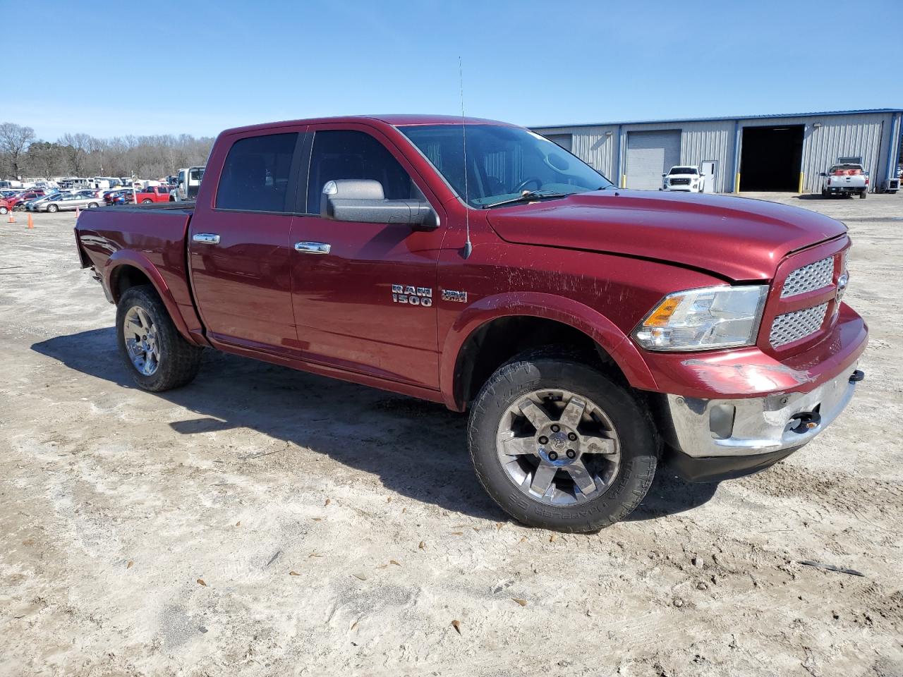 2015 RAM 1500 VIN 1C6RR7LT8FS548814 Copart auction photo, front end / rear end damage thumbnail 4