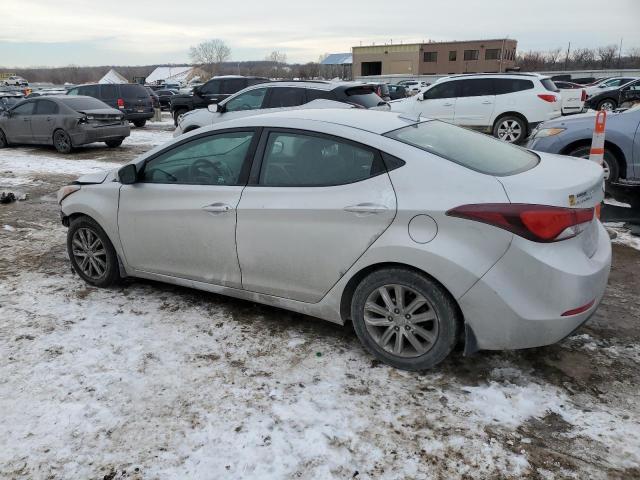 2015 Hyundai Elantra VIN KMHDH4AE5FU436593 Copart auction photo, front end damage thumbnail 2