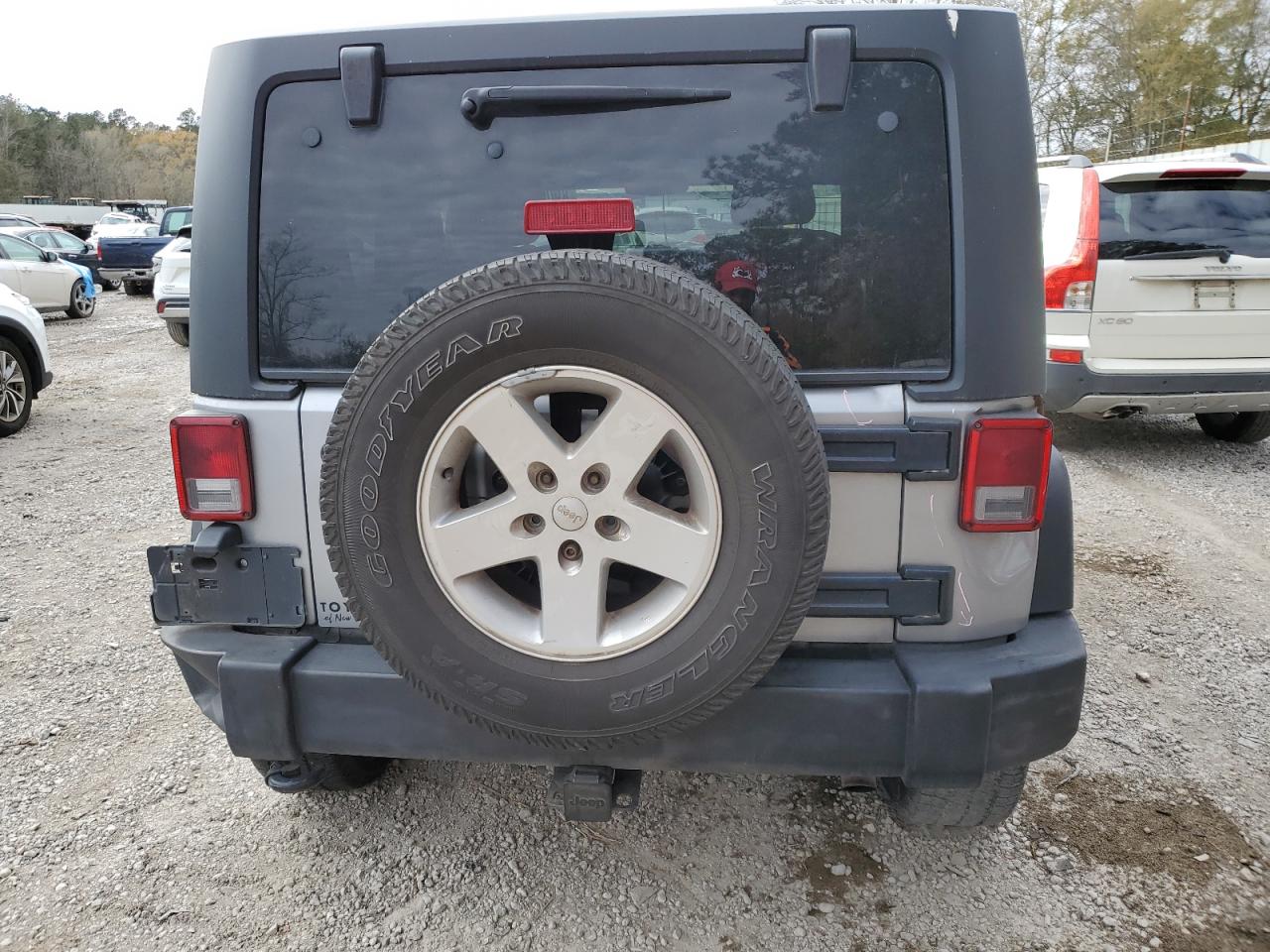 2013 Jeep Wrangler VIN 1C4AJWAG3DL644385 Copart auction photo, all over damage thumbnail 6