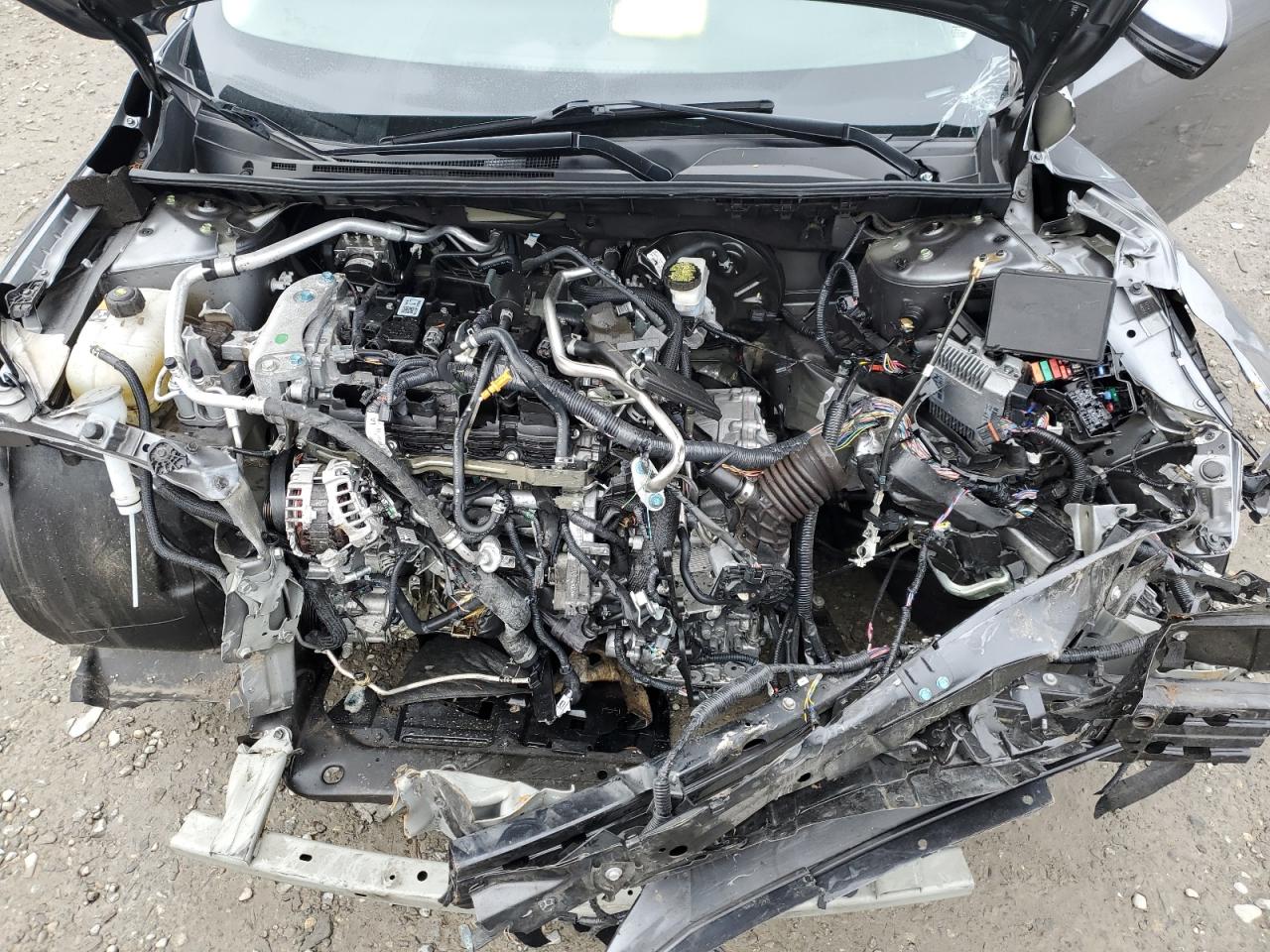 2020 Nissan Sentra VIN 3N1AB8CV0LY298535 Copart auction photo, frame damage / front end damage thumbnail 11