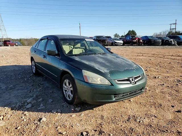 2003 Honda Accord VIN 1HGCM56383A114392 Copart auction photo, rear end damage thumbnail 11