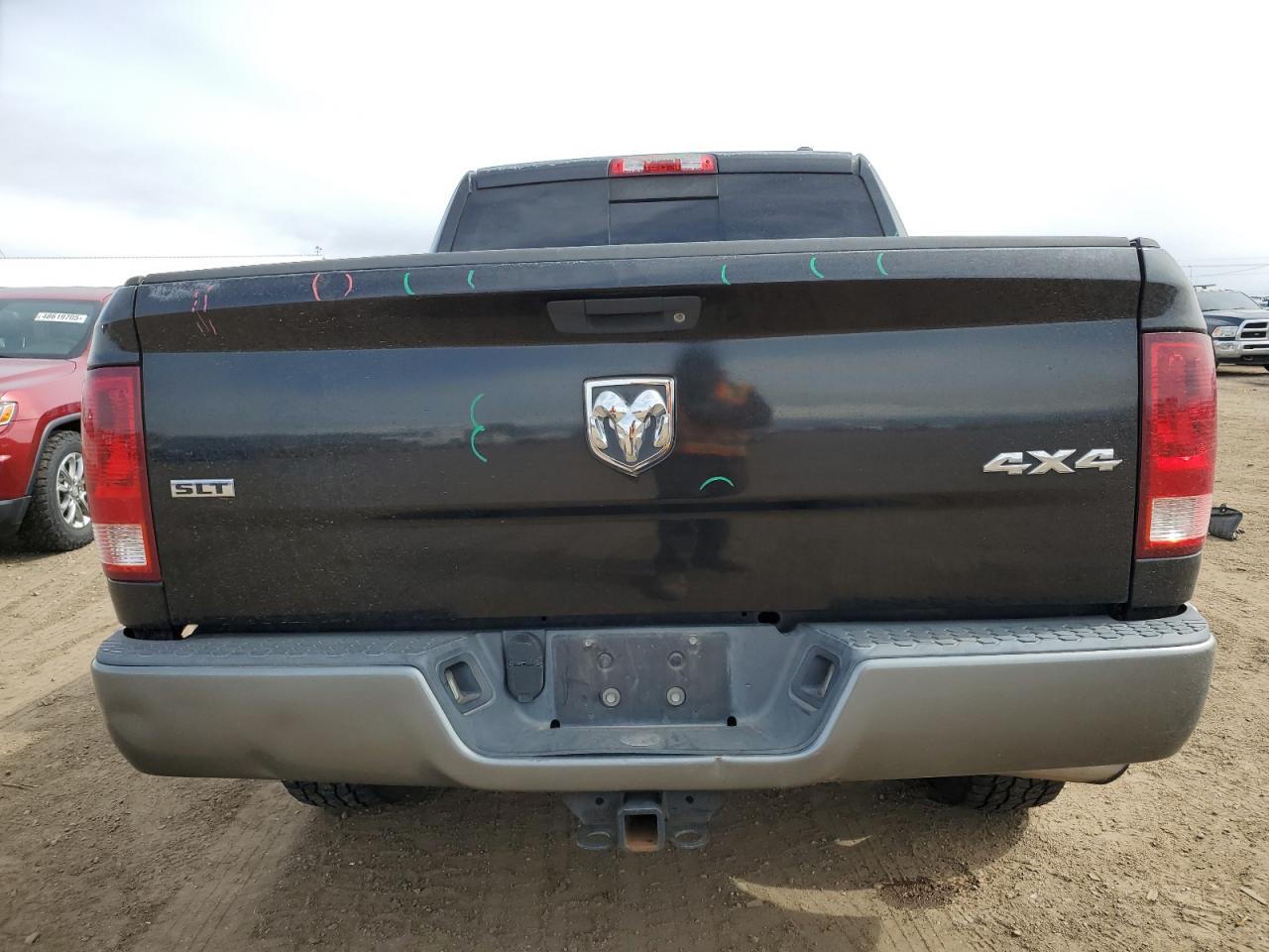 2011 Dodge RAM VIN 1D7RV1CT9BS580060 Copart auction photo, hail damage thumbnail 6