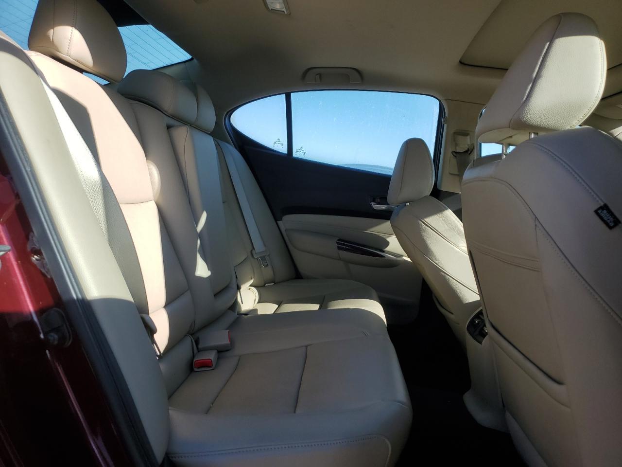 2016 Acura TLX VIN 19UUB1F33GA000969 Copart auction photo, rear end damage thumbnail 10