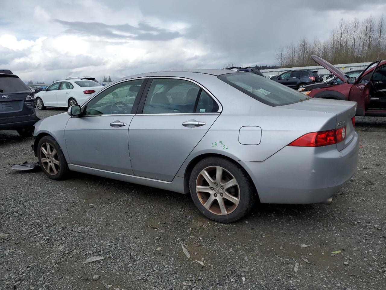2005 Acura TSX VIN JH4CL96825C017604 Copart auction photo, front end damage thumbnail 2