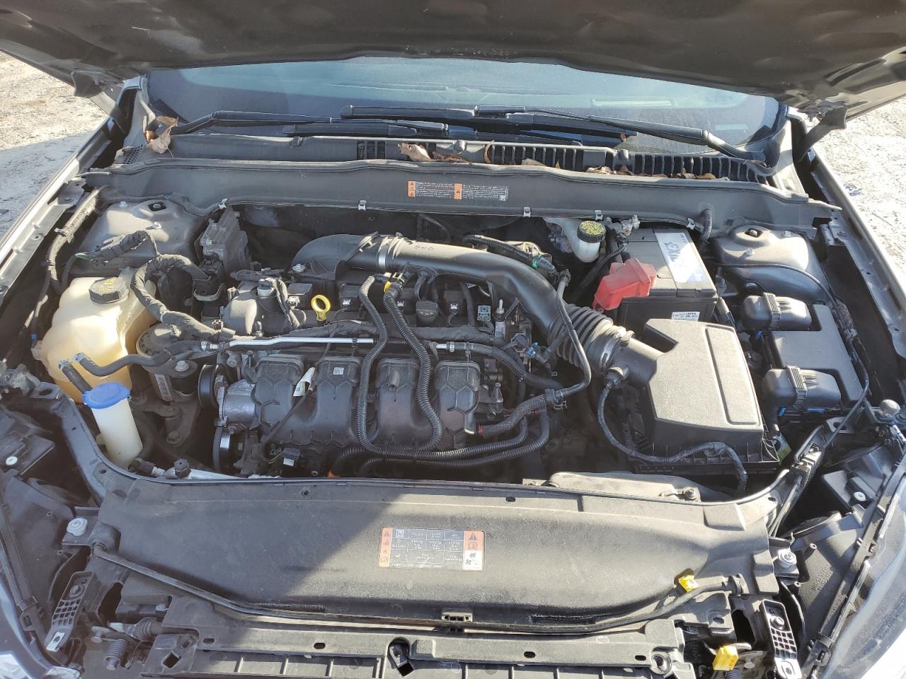 2020 Ford Fusion VIN 3FA6P0K96LR152344 Copart auction photo, front end damage thumbnail 11