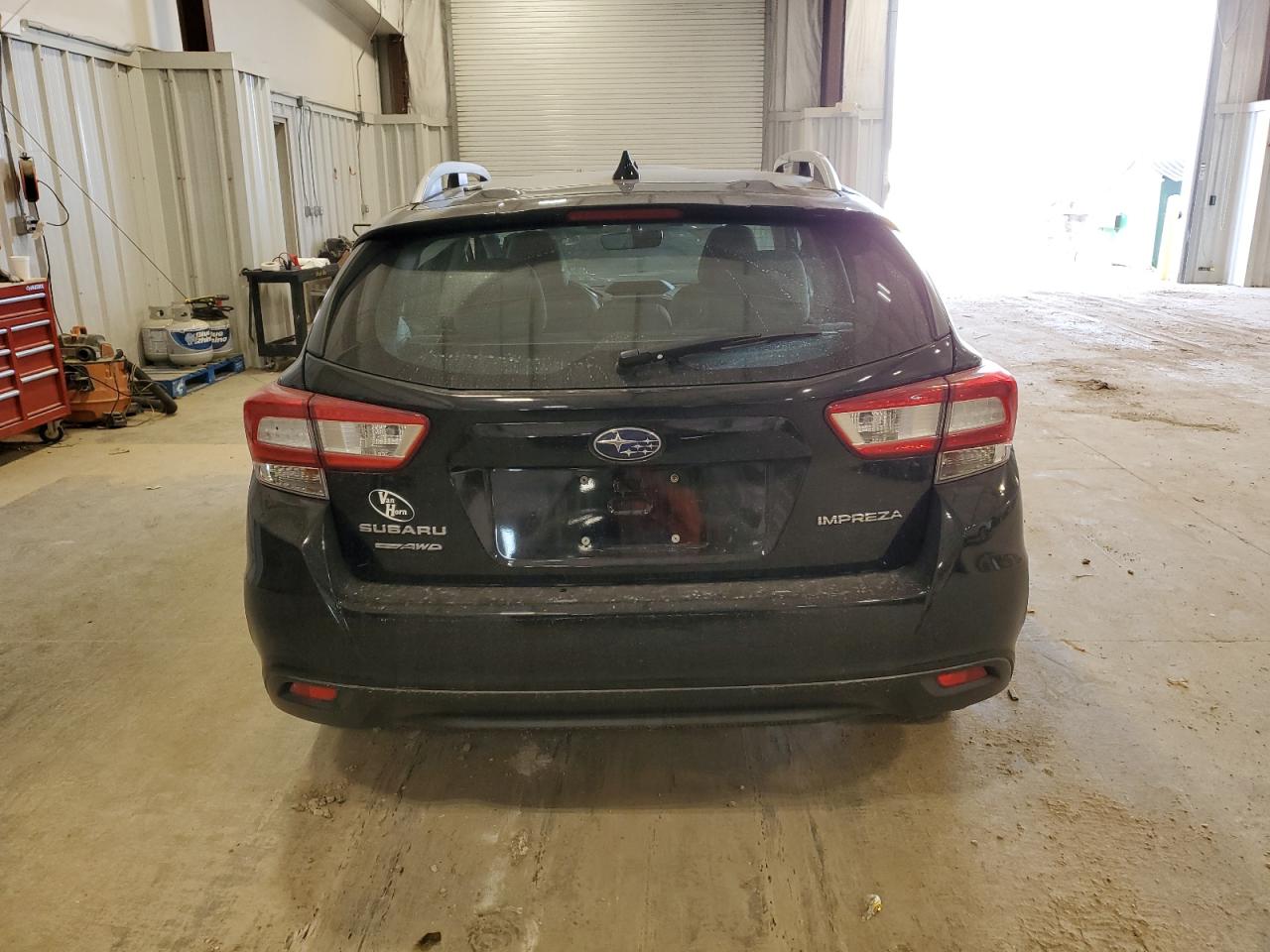 2018 Subaru Impreza VIN 4S3GTAD66J3704696 Copart auction photo, front end / side damage thumbnail 6