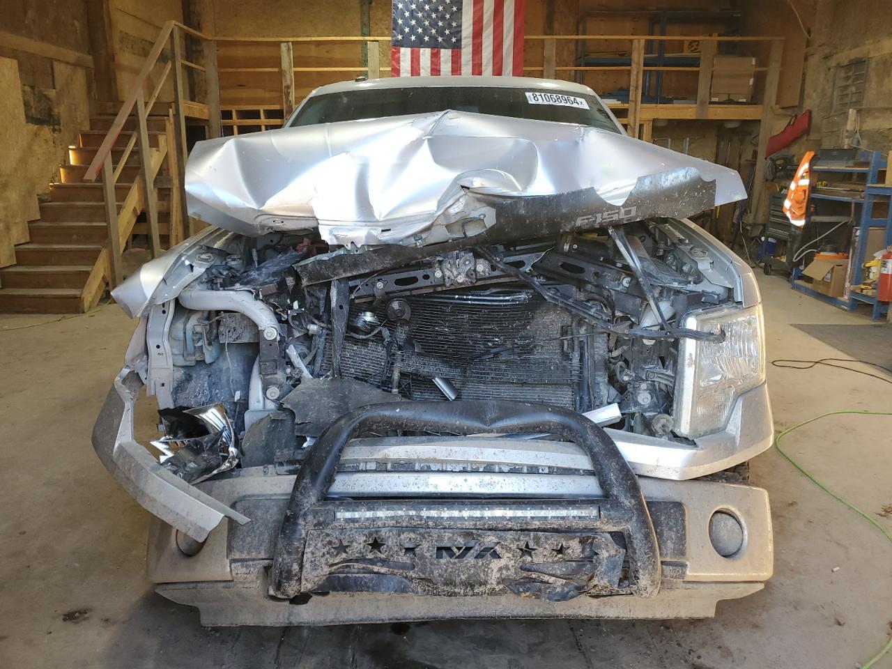 2011 Ford F-150 VIN 1FTFW1E60BFA26965 Copart auction photo, front end damage thumbnail 5