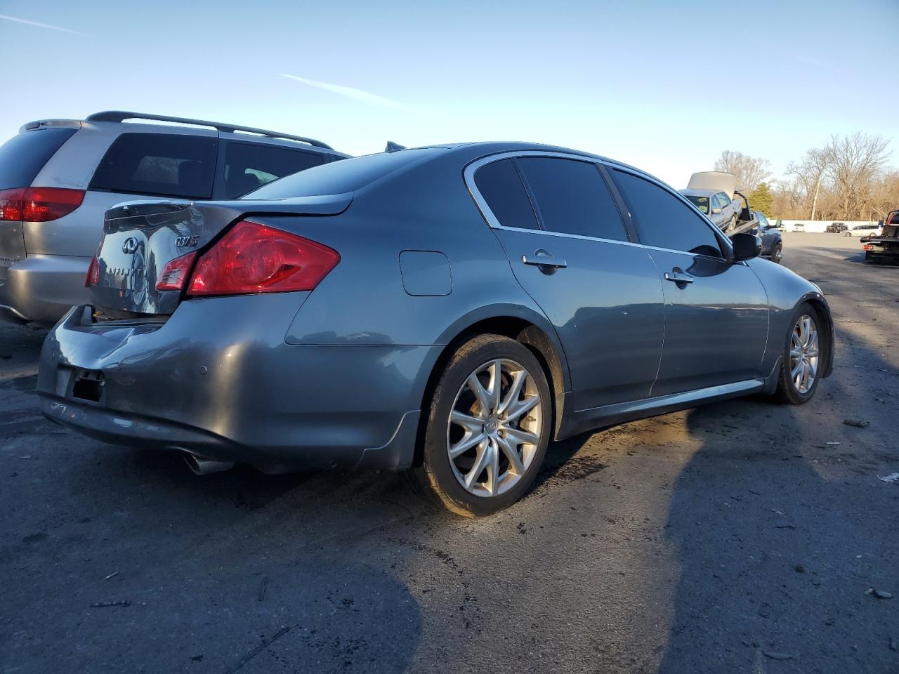 2011 Infiniti G VIN JN1CV6AP5BM508492 Copart auction photo, all over damage thumbnail 3