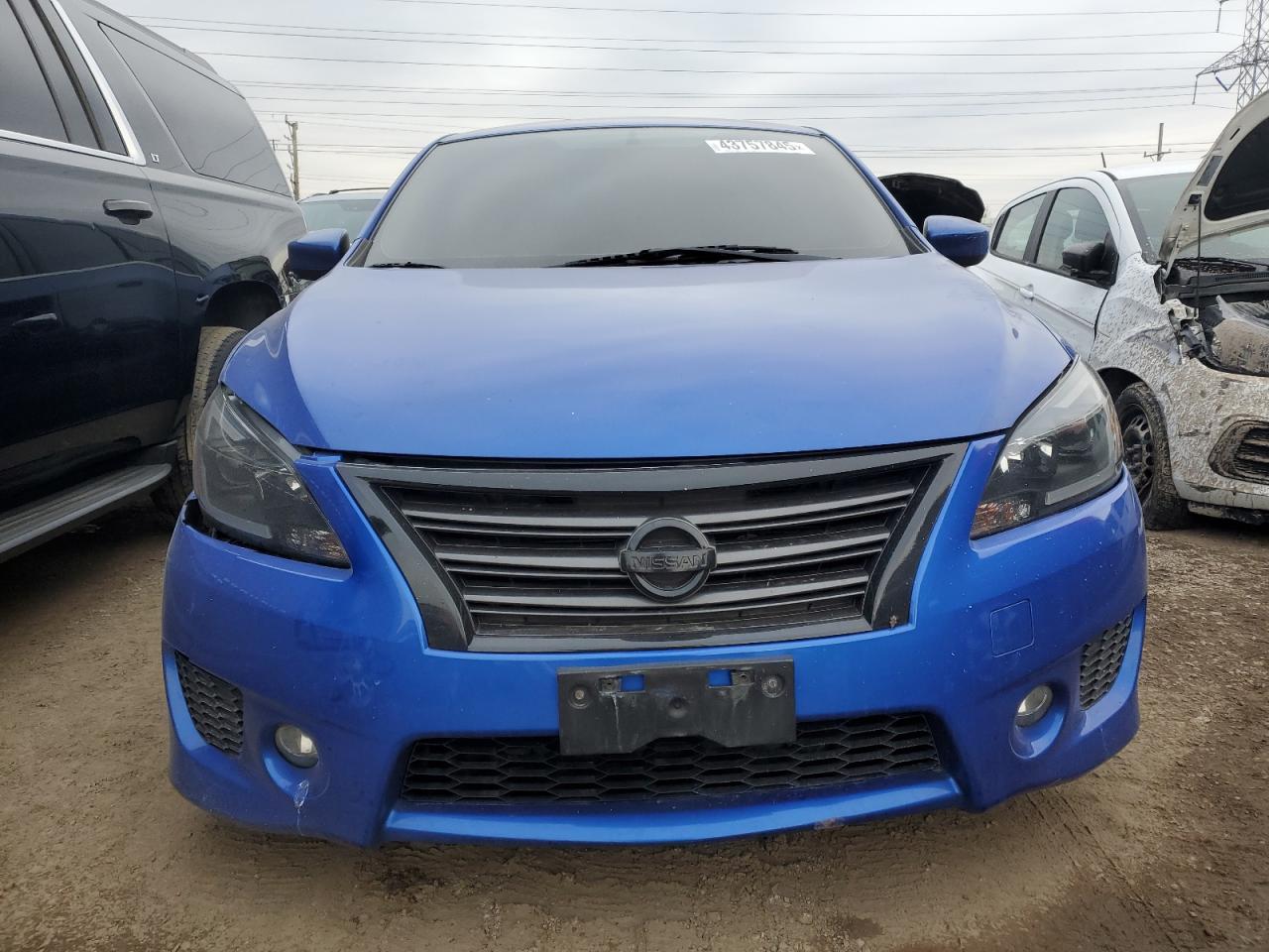 2014 Nissan Sentra VIN 3N1AB7AP3EL619630 Copart auction photo, front end / mechanical damage thumbnail 5