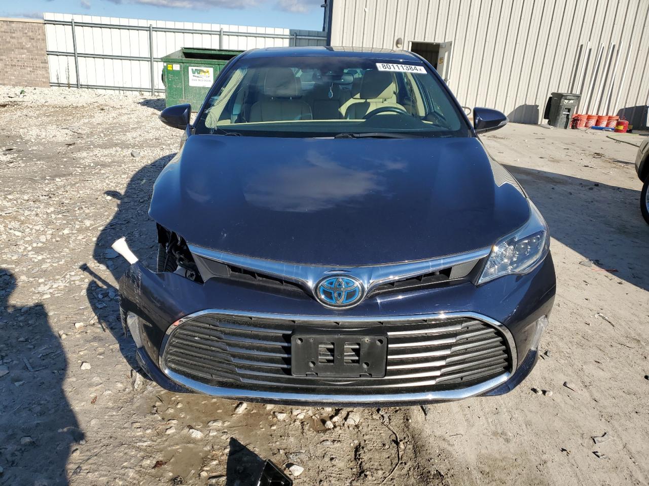 2018 Toyota Avalon VIN 4T1BD1EB9JU061799 Copart auction photo, side / front end damage thumbnail 5