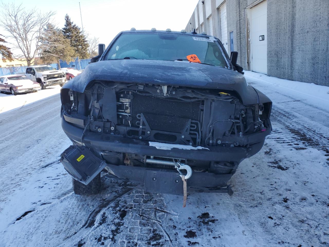 2018 RAM 2500 VIN 3C6TR5EJ4JG260813 Copart auction photo, side / undercarriage damage thumbnail 5