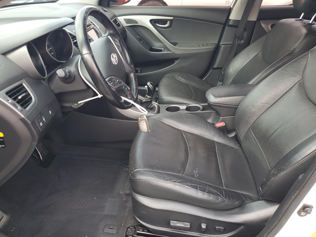 2015 Hyundai Elantra VIN KMHDH4AH5FU392282 Copart auction photo, rear end / front end damage thumbnail 7