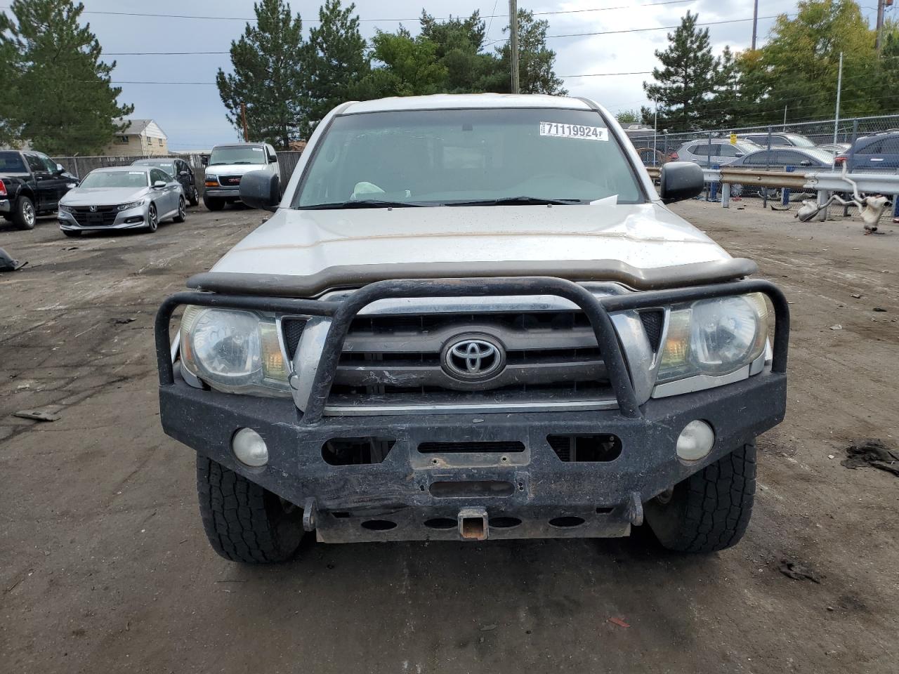 2009 Toyota Tacoma VIN 5TEUU42N49Z650114 Copart auction photo, front end damage thumbnail 5